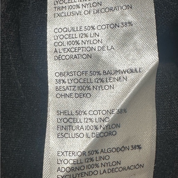 Free People Women’s Oversized Long Sleeve w/Sequins Blouse Black Size Small - Picture 8 of 8